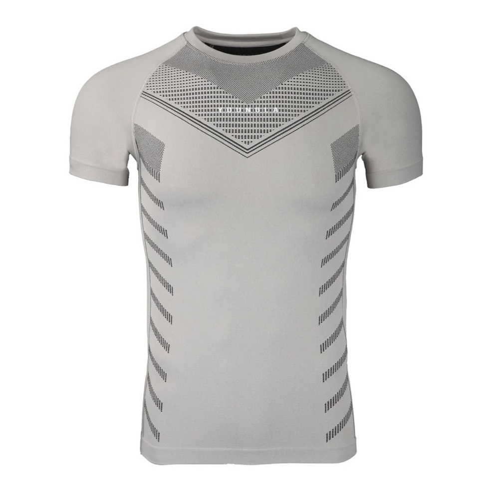 YoungLA Gray Short Sleeve Compression Tee